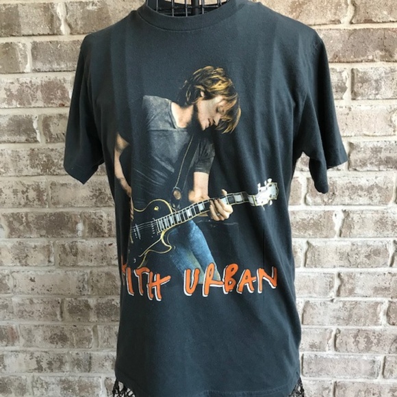 Hank Anvil Tops - Keith Urban Love Pain Carnival Ride Tour T Shirt
